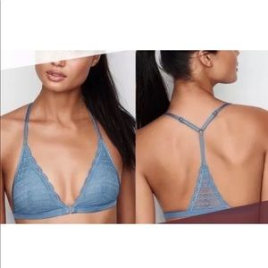 Victoria’s Secret lace Bralette small light blue